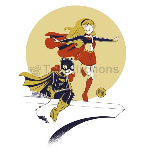 Batgirl T-shirts Iron On Transfers N7421